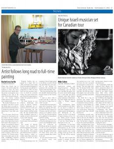 Jewish Tribune writes Article on Life of Artist Kirsch